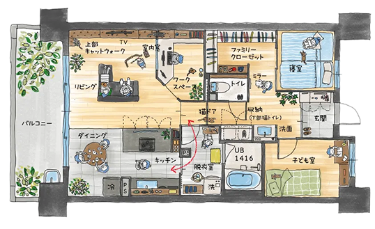 間取り図