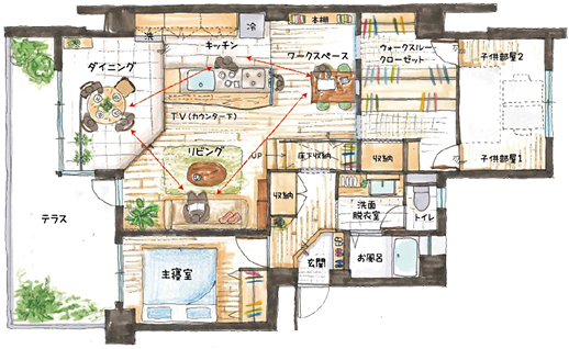 間取り図