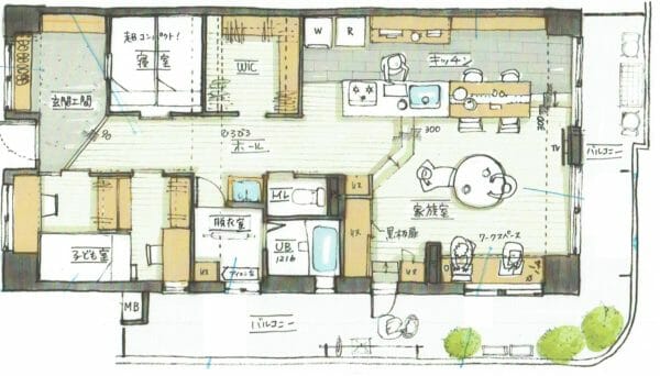 洗面所に洗面台と洗濯機がない暮らし 京都の住宅リノベーション会社 マンション 中古物件など ミセガマエヤ