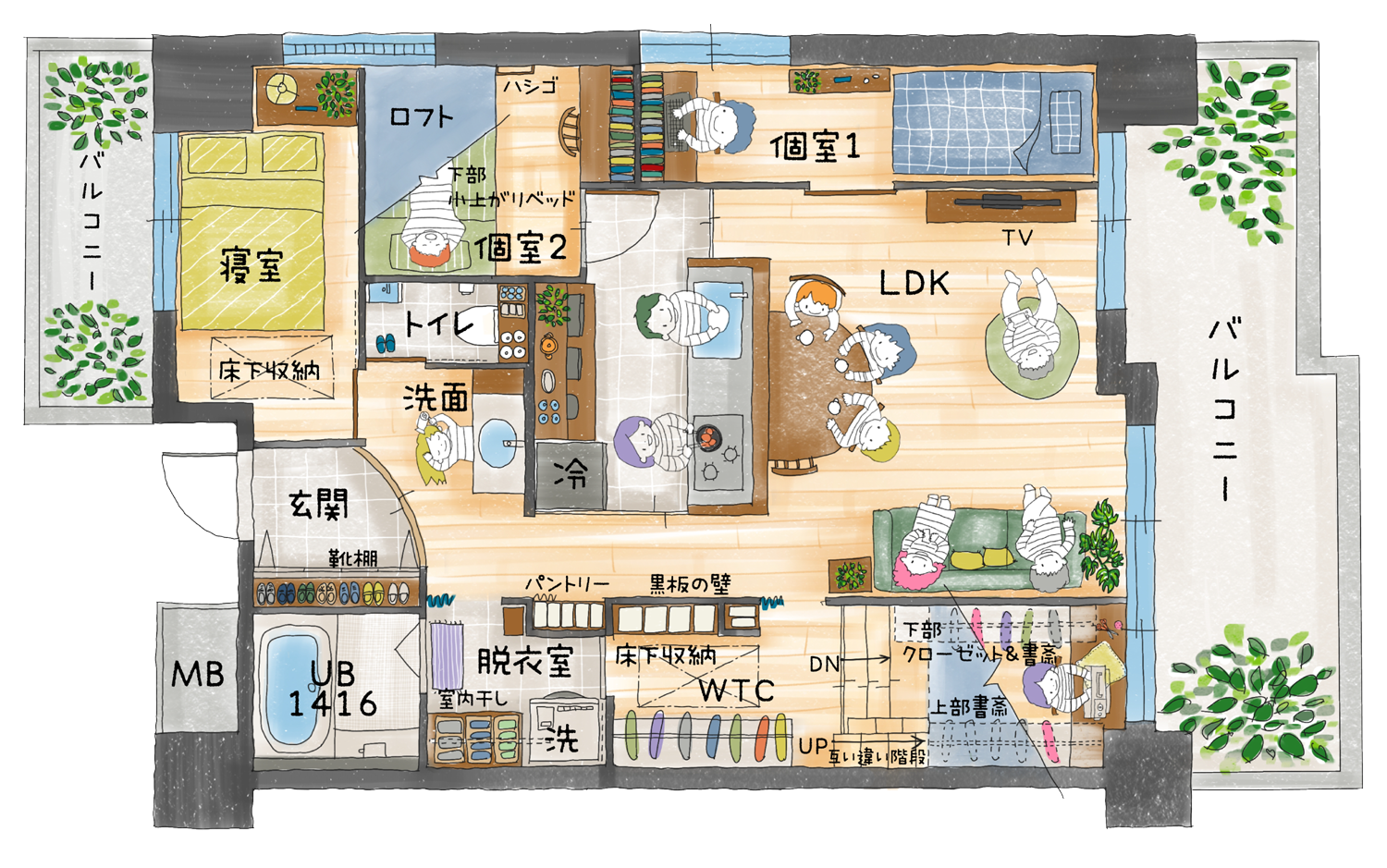 間取り図