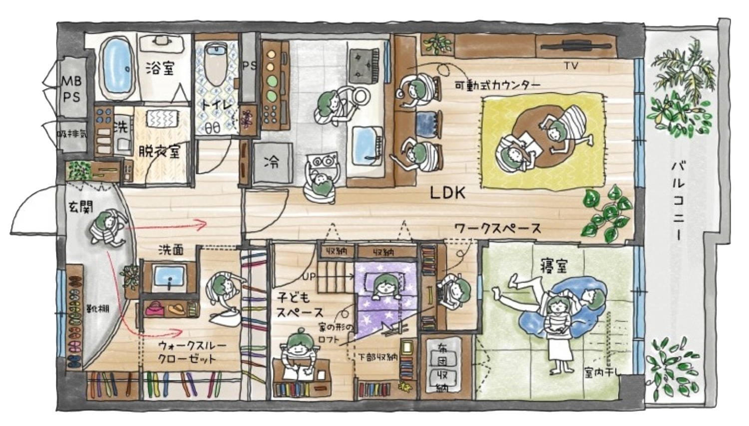 間取り図 3